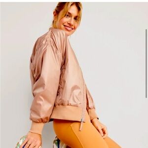 NWT OLD NAVY Oversized water resistant Bomber jacket Sz S